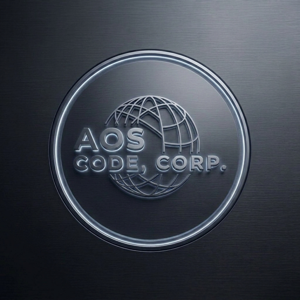 AOS Code Corp Globe Azul